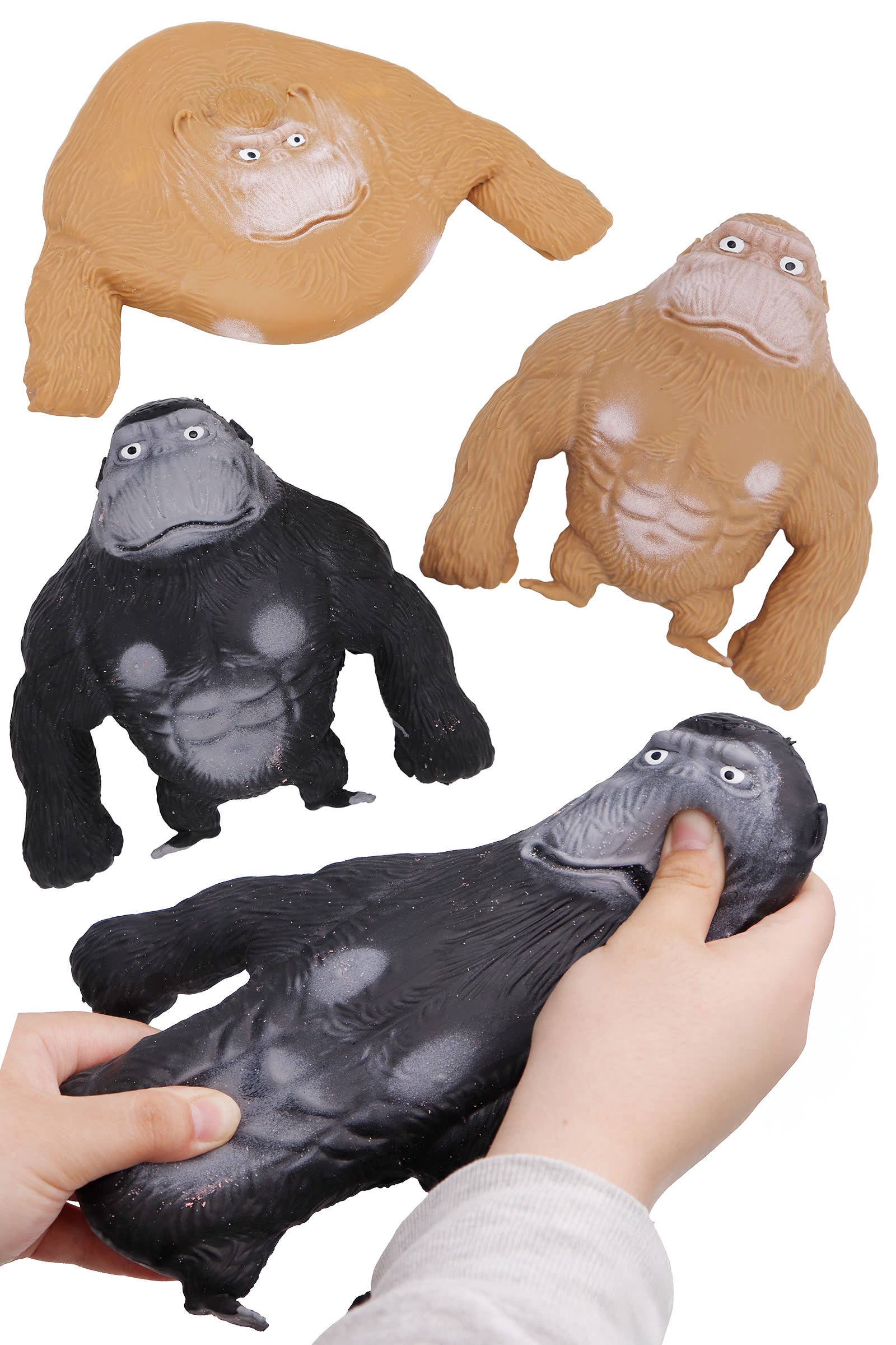 Viral Jumbo Gorilla Stretch Pull Sand Squishy | The Sensory Shoppe Viral Jumbo Gorilla Stretch Pull Sand Squishy | The Sensory Shoppe